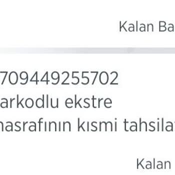Bilgim Dışında Kesilen Ekstre Masrafları
