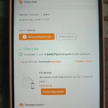 My Broom Mu Broom Akıllı Robot Memnuniyetsizliği
