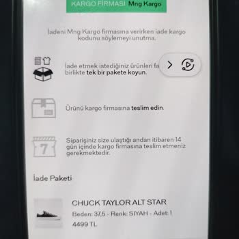 Tacreo Sitesinde İade Sorunu Ve Müşteri Hizmetleri Eksikliği