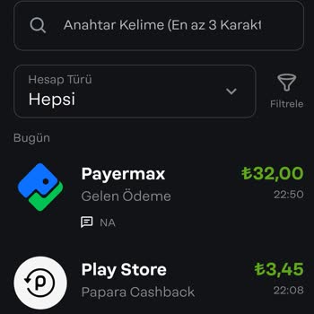 Papara Abonelik İptali Sonrası Karttan İzinsiz Para Çekilmesi