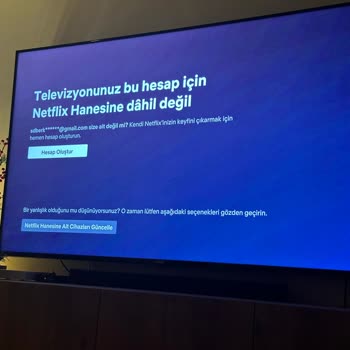 Netflix Hesap Sorunu: Sürekli Hata Mesajı