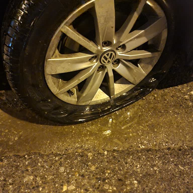 Lastiklerin Sürekli Patlaması Ve Mağduriyet