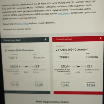 Uçak Arızası Nedeniyle Zaman Kaybı Ve Mağduriyet