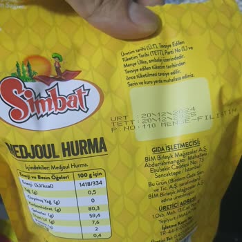 Simbat Hurma: Beklenmedik Toz Fiyaskosu