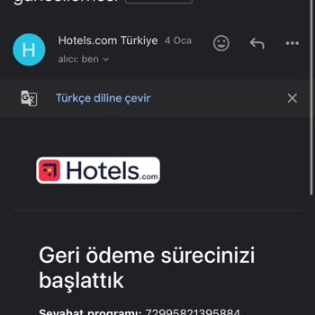Geri Ödeme Sorunu: İptal Edilen Rezervasyonun Ücreti Hala Yatmadı
