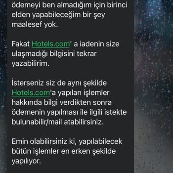 Geri Ödeme Sorunu: İptal Edilen Rezervasyonun Ücreti Hala Yatmadı
