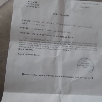 SEDAŞ'ın Hatalı İcra İşlemi Mağduriyet Yaratıyor