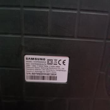 Samsung Süpürge Hortumu Beklenmedik Şekilde Yırtıldı