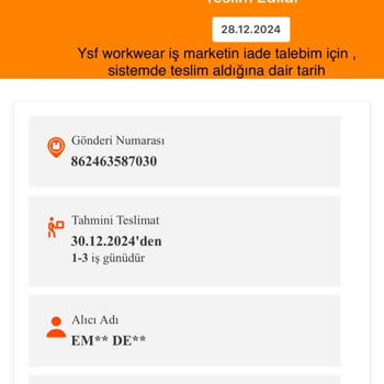 Kayıp Ve Hasarlı Ürün İçin Çözüm Bekliyorum