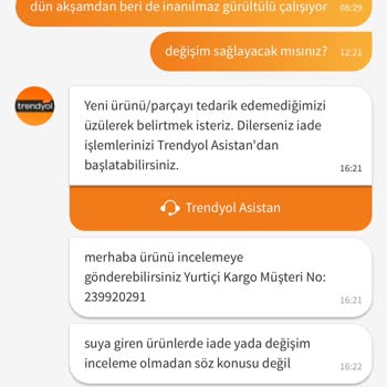 Bozuk Akvaryum Motoru Ve Yetersiz Müşteri Hizmeti