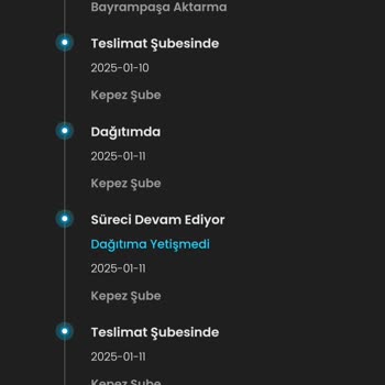 Kargoist Kepez Şubesi Teslimat Sorunu