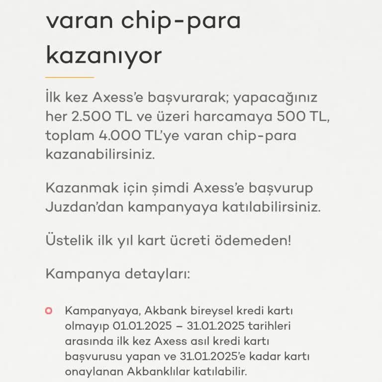 Akbank Kredi Kartı Kampanyası Hayal Kırıklığı