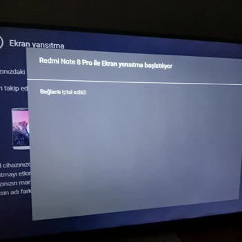 TV Ve Telefon Arasında Bağlantı Sorunu