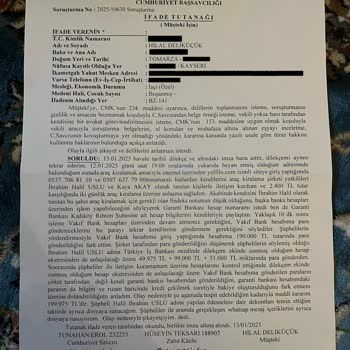 Banka Hesabımda İzinsiz İşlemler Ve Mağduriyet