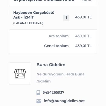 Bilet Satın Alma Sorunu Ve İade Talebi