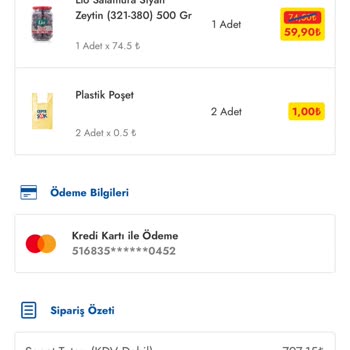 Şok Market Sipariş İptali Ve Müşteri Hizmetleri İlgisizliği