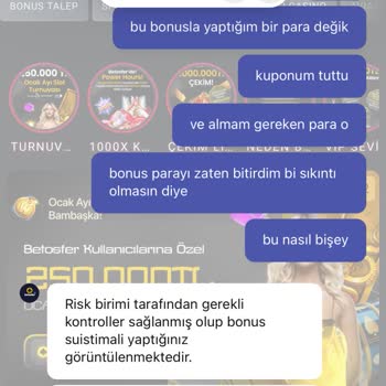 Yanlış Bonus Hesaplaması Ve Yetersiz Canlı Destek