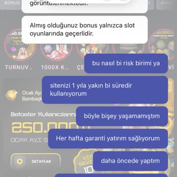 Yanlış Bonus Hesaplaması Ve Yetersiz Canlı Destek