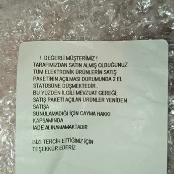 Eski Ürün Ve Saygısız Müşteri Hizmeti Mağduriyeti