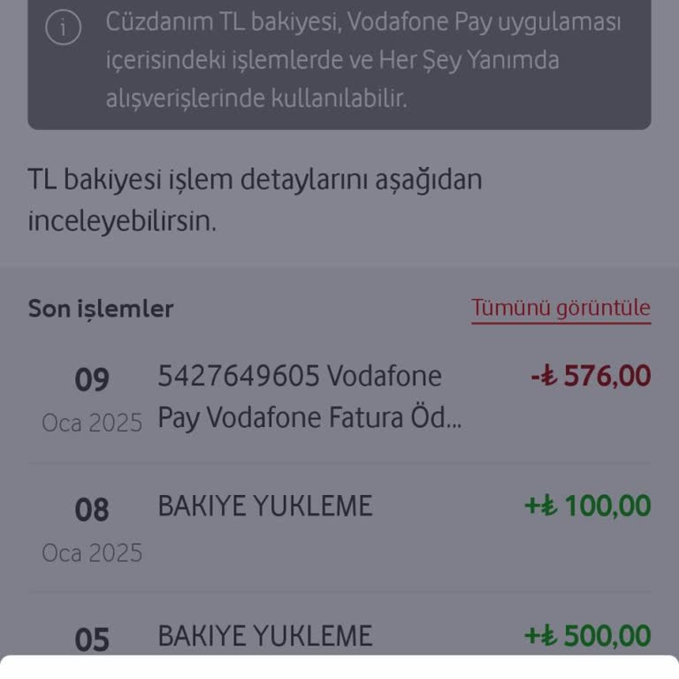 Vodafone Pay'de Sürekli Hata Ve Çözüm Eksikliği