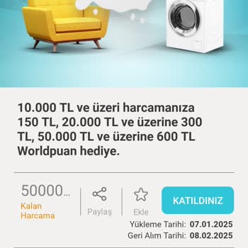 VakıfBank Kampanya Puanı Yüklenmedi: Mobilya Alışverişimde Sorun Yaşıyorum