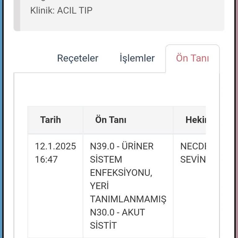 Acil Serviste Yapılan Hatalı Müdahale