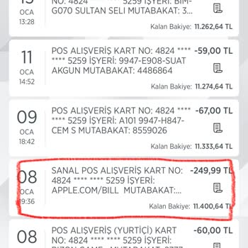 Yanlışlıkla Yapılan Satın Alma İçin Para İadesi Sorunu