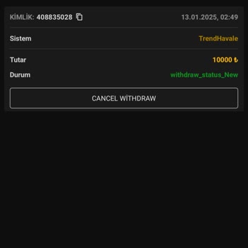 Belge Talebiyle Zorlaştırılan Çekim Süreci