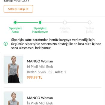 Trendyol Kargolama Sürecinde Büyük Aksaklık