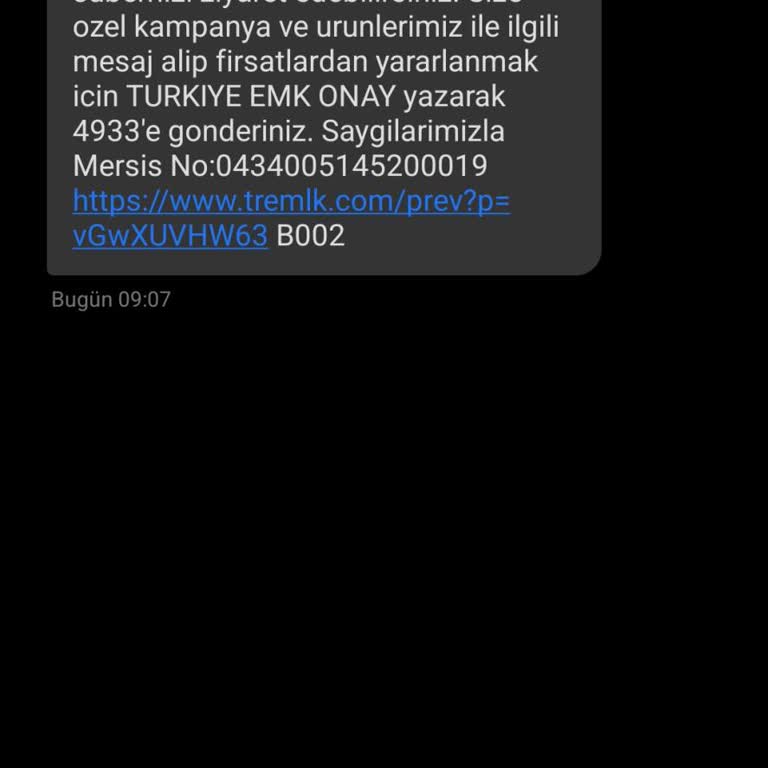 Bilinmeyen Mesaj Ve Güvensiz İnternet Adresi