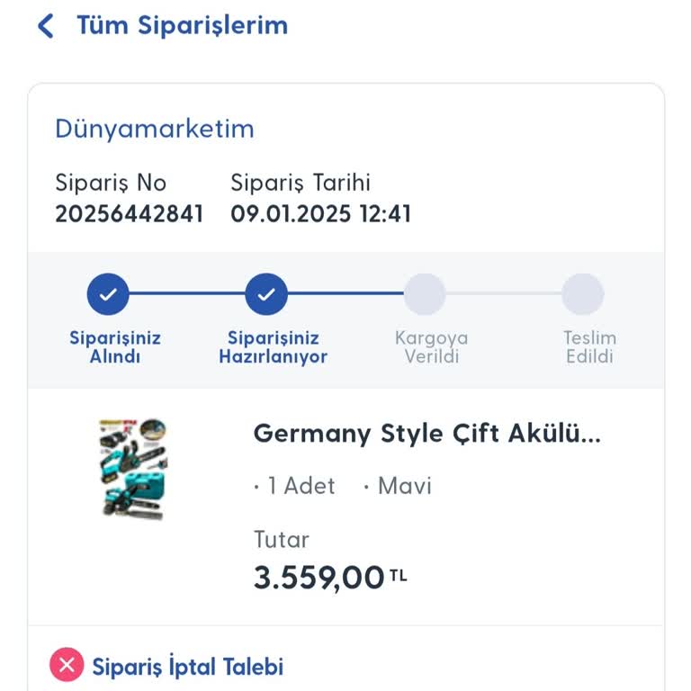 Siparişim Nerede? 6 Gün Oldu!