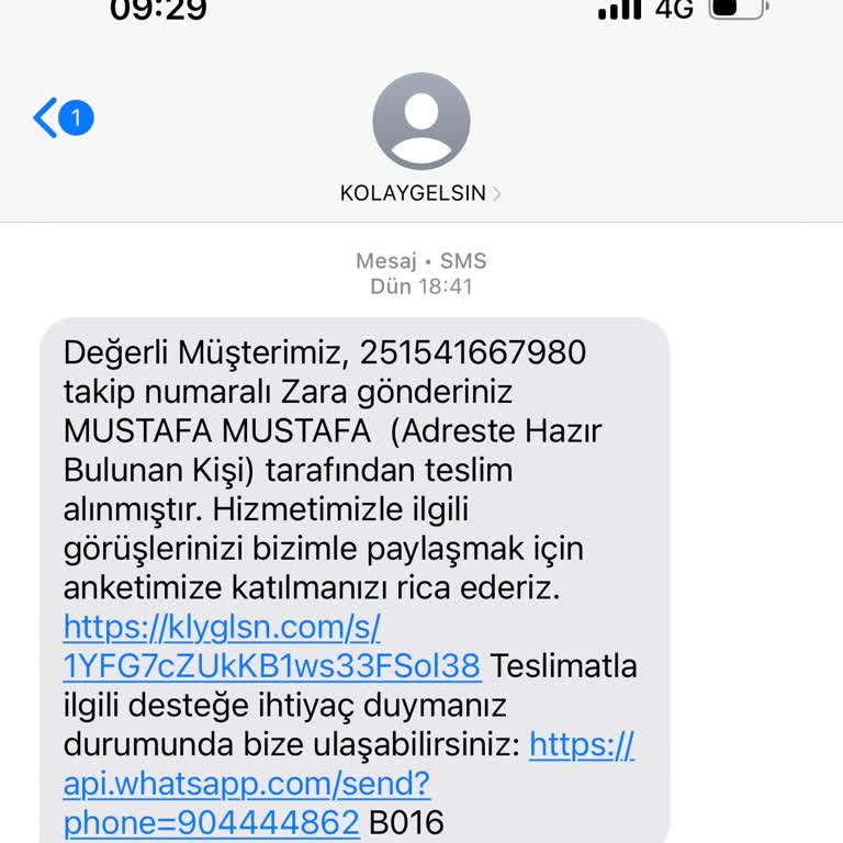 Yanlış Teslimat: Tanımadığım Birine Ürün Gönderildi