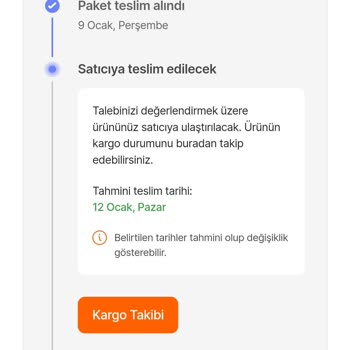 İade Kargosunda Gecikme Ve Müşteri Hizmetleri Sorunu