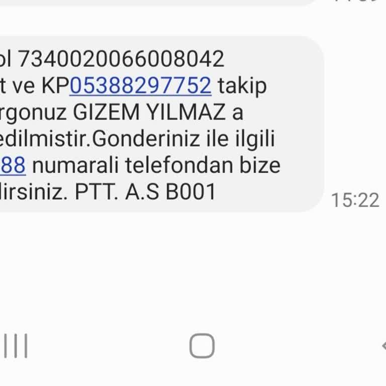 PTT Kargo Teslimat Sorunu Ve Müşteri Mağduriyeti