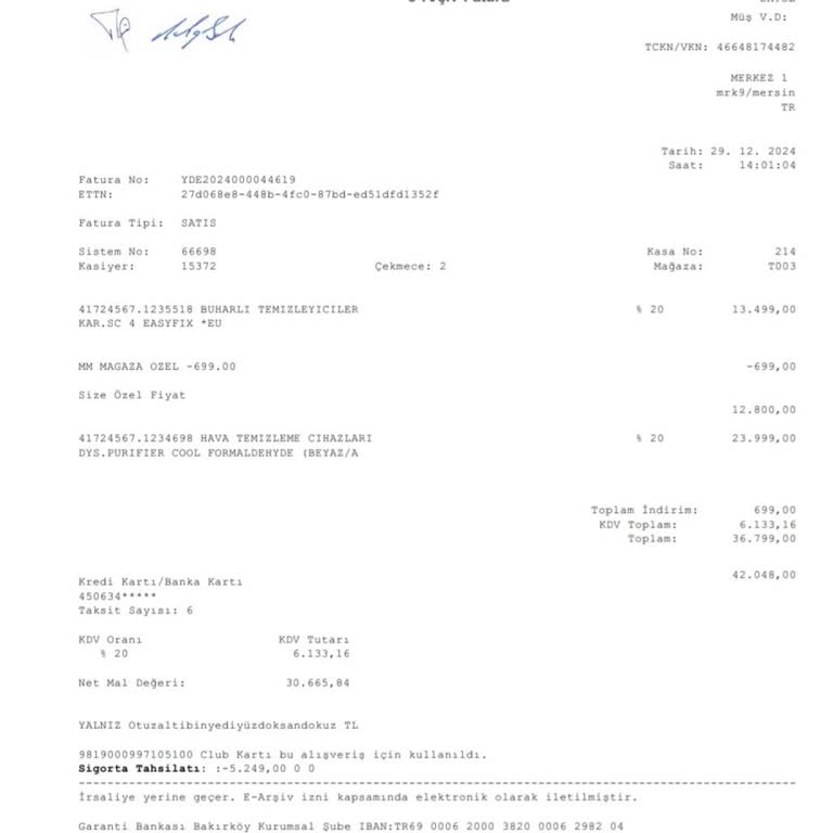 Dyson Hava Temizleyicisi İle Yaşanan Sorun Ve İade Problemi
