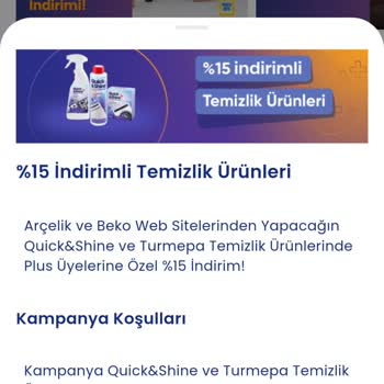 Oliz Arçelik Plus Üyeliğinde İndirim Sorunu!