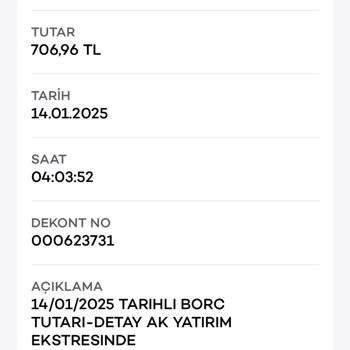 Beklenmedik Hesap Kesintisi Ve Bloke Sorunu