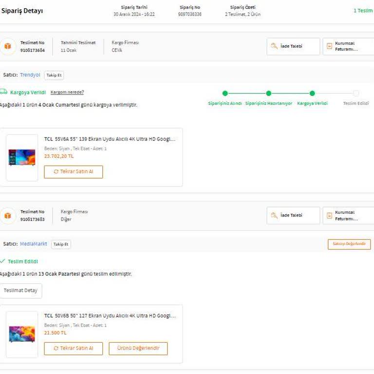 Trendyol'da 50.000 TL'lik İade Sorunu Ve Hesap Engeli