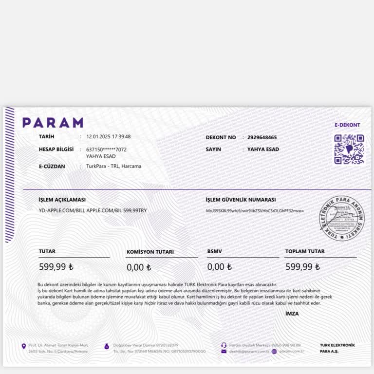 Hesabımdan İzinsiz Üyelik Ve İade Sorunu