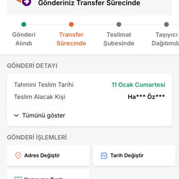 Kargo Teslimatında Sürekli Gecikme Ve İletişimsizlik Sorunu