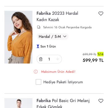 Boyner Uygulamasında İndirimli Fiyat Yanıltmacası