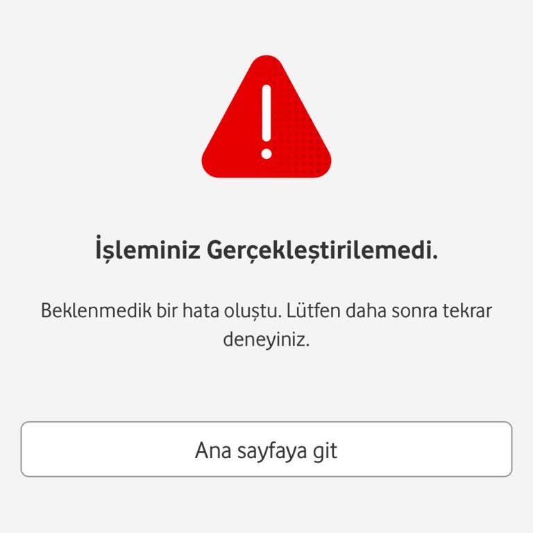 Vodafone'dan Alacak Sorunu Ve Müşteri Hizmetleri İlgisizliği