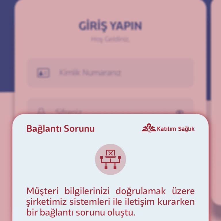 Katılım Sağlık Uygulamasına Erişim Sorunu