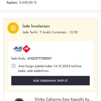 Boyner'den Aldığım Üründe Su Kaçağı Ve İade Sorunları