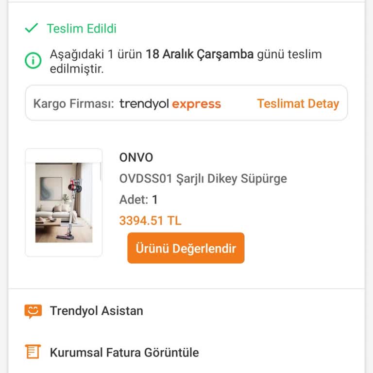 Onvo Servis Sürecinde Yaşanan Hayal Kırıklığı