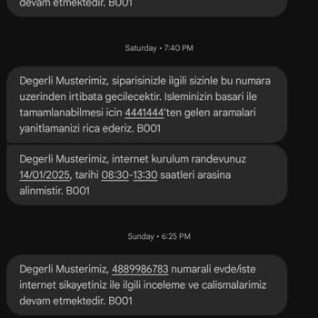 Randevulara Gelmeyen Ekipler Ve Müşteri Hizmetleri Sorunu