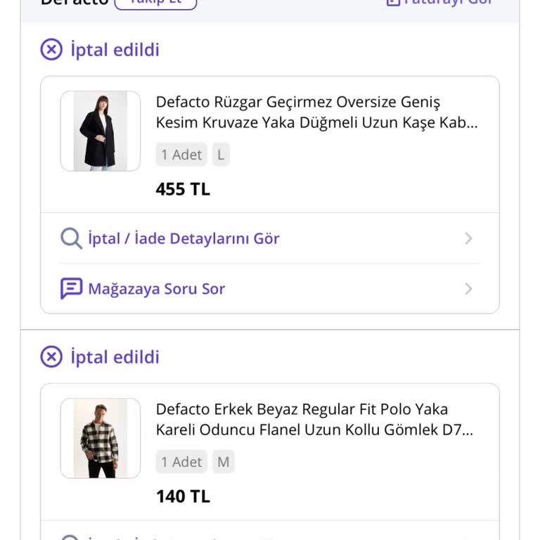 İndirimli Ürün Siparişimin İptali Ve İlgisizlik