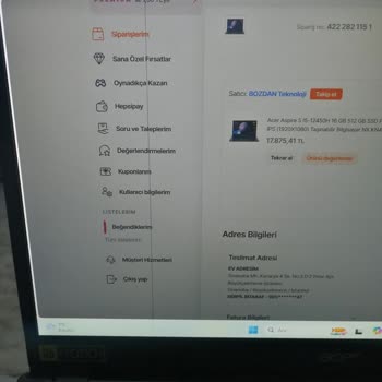 Acer Dizüstü Bilgisayarda Mavi Çizgi Sorunu Ve İletişim Problemi