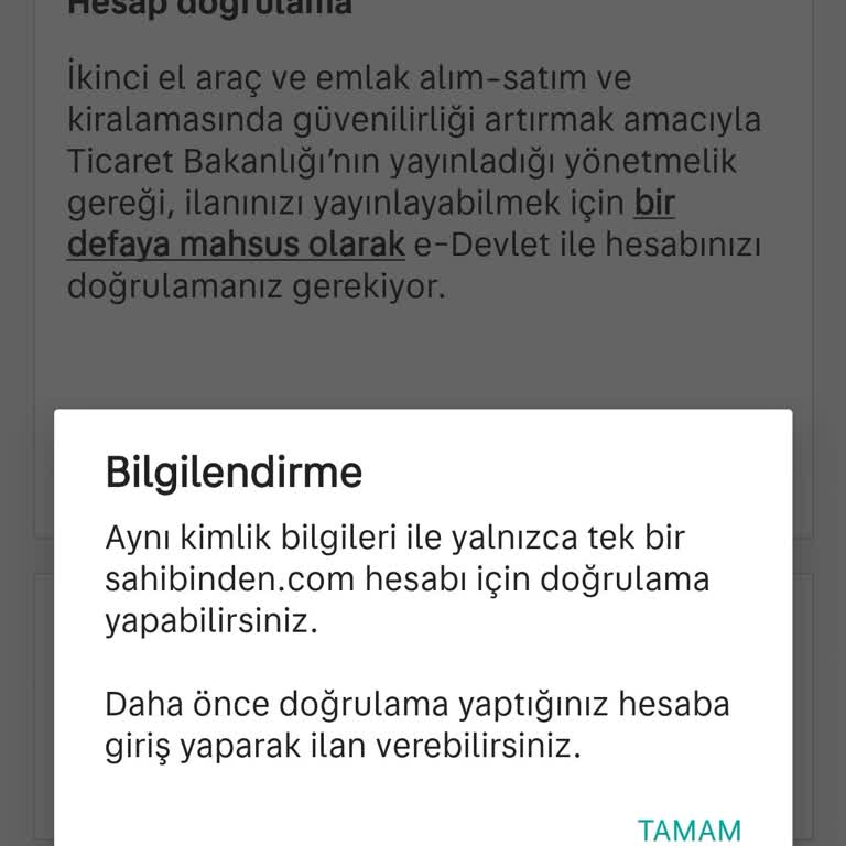 E-Devlet Doğrulama Sorunu Ve Ulaşılamayan Müşteri Hizmeti