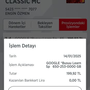İzinsiz Yapılan Busuu Premium Üyeliği Ve İade Talebi